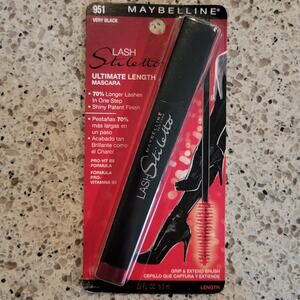 Maybelline Lash Stilleto Ultimate Length Mascara #951 VERY BLACK✨️NEW
